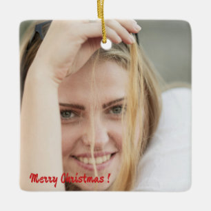 Weihnachts-Patchwork-Musterfoto Keramikornament