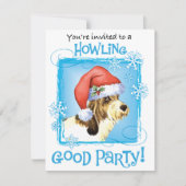 Weihnachts-PBGV Einladung (Vorderseite)