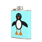 Weihnachts-Penguin-Flasche Flachmann (Links)