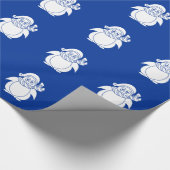 Weihnachts-Penguin-Geschenkwrap Geschenkpapier (Ecke)