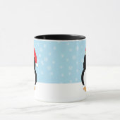 Weihnachts-Penguin-Tasse Tasse (Zentrum)