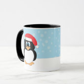Weihnachts-Penguin-Tasse Tasse (Vorderseite Links)