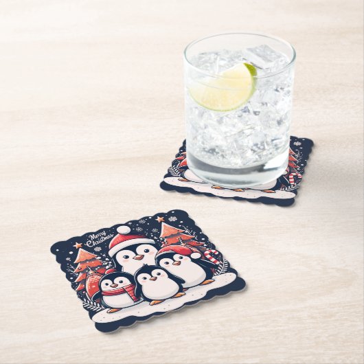 Weihnachts-Penguin von Rp Untersetzer (Vor Ort)