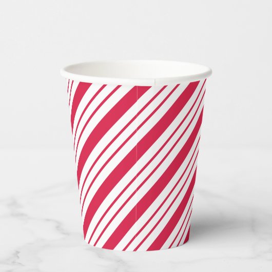 Weihnachts Peppermint Candy Cane Kaffee Drink Pappbecher (Rechts)