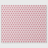 Weihnachts Peppermint Candy Geschenkpapier (Flach)