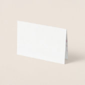 Weihnachts Peppermint Candy Holiday Grüße Folienkarte (Vorderseite)