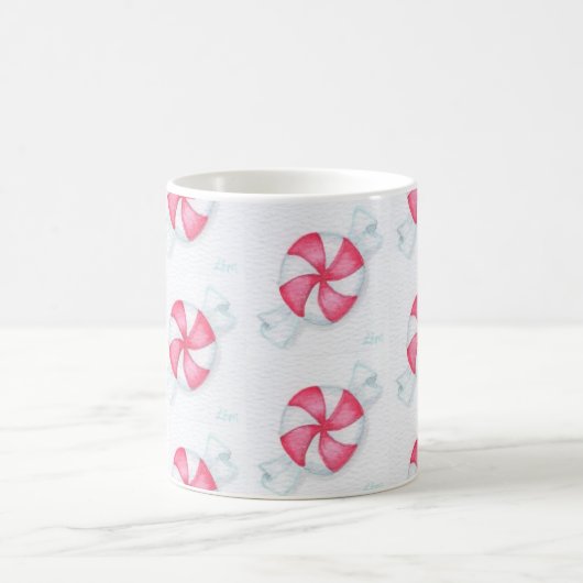 Weihnachts Peppermint Candy Kaffeetasse (Mittel)