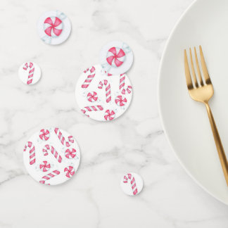 Weihnachts Peppermint Candy Konfetti