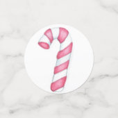 Weihnachts Peppermint Candy Konfetti (Klein Vorderseite)