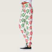 Weihnachts Peppermint Candy Leggings (Links)