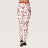 Weihnachts Peppermint Candy Leggings (Rückseite)