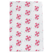 Weihnachts Peppermint Candy Mittlere Geschenktüte (Vorderseite)