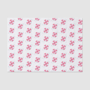 Weihnachts Peppermint Candy Seidenpapier
