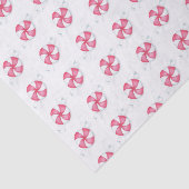 Weihnachts Peppermint Candy Seidenpapier (Ausschnitt)