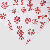 Weihnachts Peppermint Candy Seidenpapier (Ausschnitt)