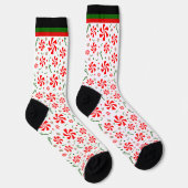 Weihnachts Peppermint Candy Socks Socken (Rechts)