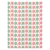 Weihnachts Peppermint Candy Tischdecke (Vorderseite)