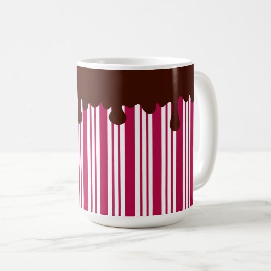 Weihnachts Peppermint Hot Chocolate Tasse (VorderseiteRechts)