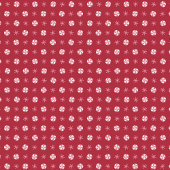 Weihnachts Peppermint Snowflake Polka Dot Geschenkpapier