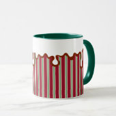 Weihnachts-Peppermint-Tasse Tasse (VorderseiteRechts)
