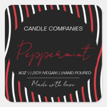 Weihnachts Peppermint Vegan Candle Maker Business