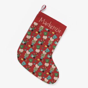 Weihnachts-Personalisierter Kleiner Trommlerjunge Weihnachtsstrumpf