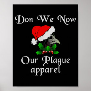 Weihnachts-Pestdoktor-Maske Wir tragen jetzt unser Poster