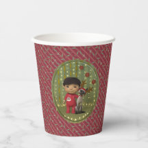 Weihnachts Pet Friends Paper Cup