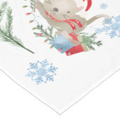 Weihnachts 'PETS' Tischläufer (Ecke)