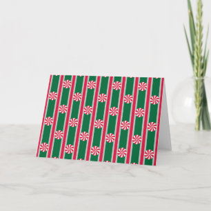 Weihnachts-Pfefferminz Einladung