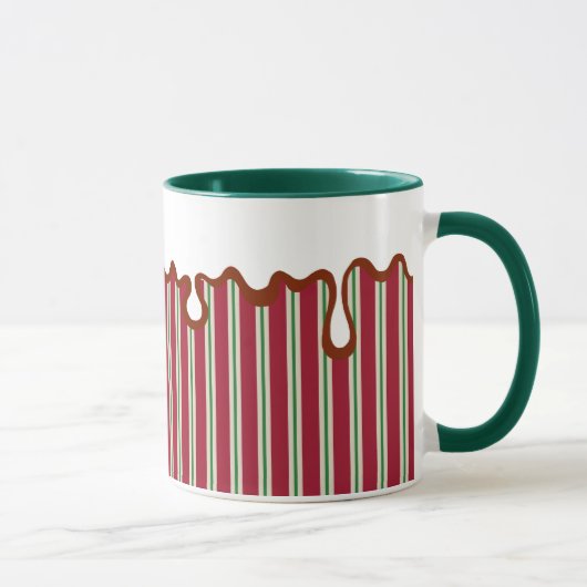 Weihnachts-Pfefferminz-Tasse Tasse (Rechts)