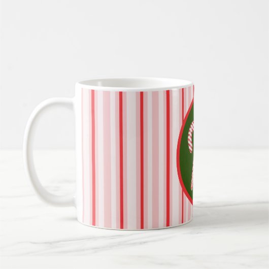Weihnachts-/Pfefferminzfest-Tasse Kaffeetasse (Links)