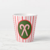 Weihnachts-/Pfefferminzfest-Tasse Milchtasse (Vorderseite)