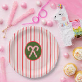 Weihnachts-/PfefferminzTeller Pappteller (Party)