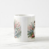 Weihnachts Pferd Kaffeetasse (Mittel)