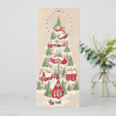 Weihnachts-Pferd Weihnachten (Stehend Vorderseite)