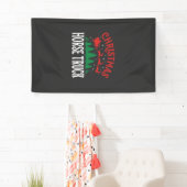 Weihnachts-Pferde-LKW-Santa-Schlitten Banner (Insitu)