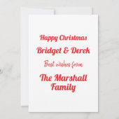 Weihnachts-Pferderennen Jockey Ugly Sweater (Rückseite)