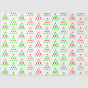 Weihnachts-Pfoten-Haustierbaum-Designmuster grün r Seidenpapier