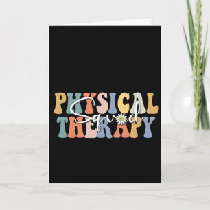 Weihnachts Physikalische Therapie Pt Squad Pädiatr Karte