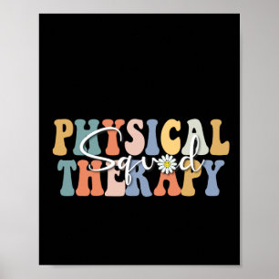 Weihnachts Physikalische Therapie Pt Squad Pädiatr Poster