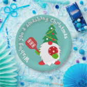 🎅 Weihnachts-Pickleball Paper-Teller Pappteller (Party)