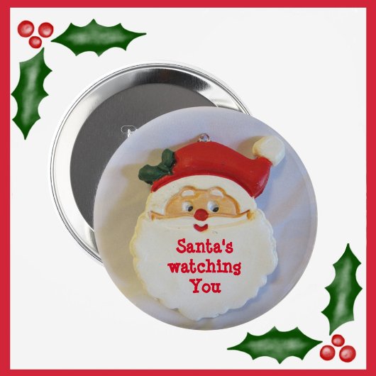 Weihnachts-Pinback Button