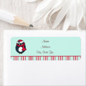 Weihnachts-Pinguin-Adressenschilder (Insitu)