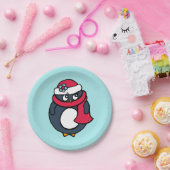 Weihnachts-Pinguin-Paper-Teller Pappteller (Party)
