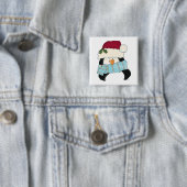 Weihnachts-Pinguin-Shirts und Geschenke Button (Beispiel)