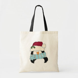 Weihnachts-Pinguin-Shirts und Geschenke Tragetasche