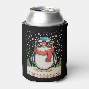 Weihnachts-Pinguin-Sonnenbrille hässliche Xmas-Fei Dosenkühler