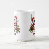 Weihnachts-Pinguine Best Opa Kaffeetasse (Mittel)