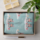 Weihnachts-Pinguine-Tissue Seidenpapier (Geschenk)
